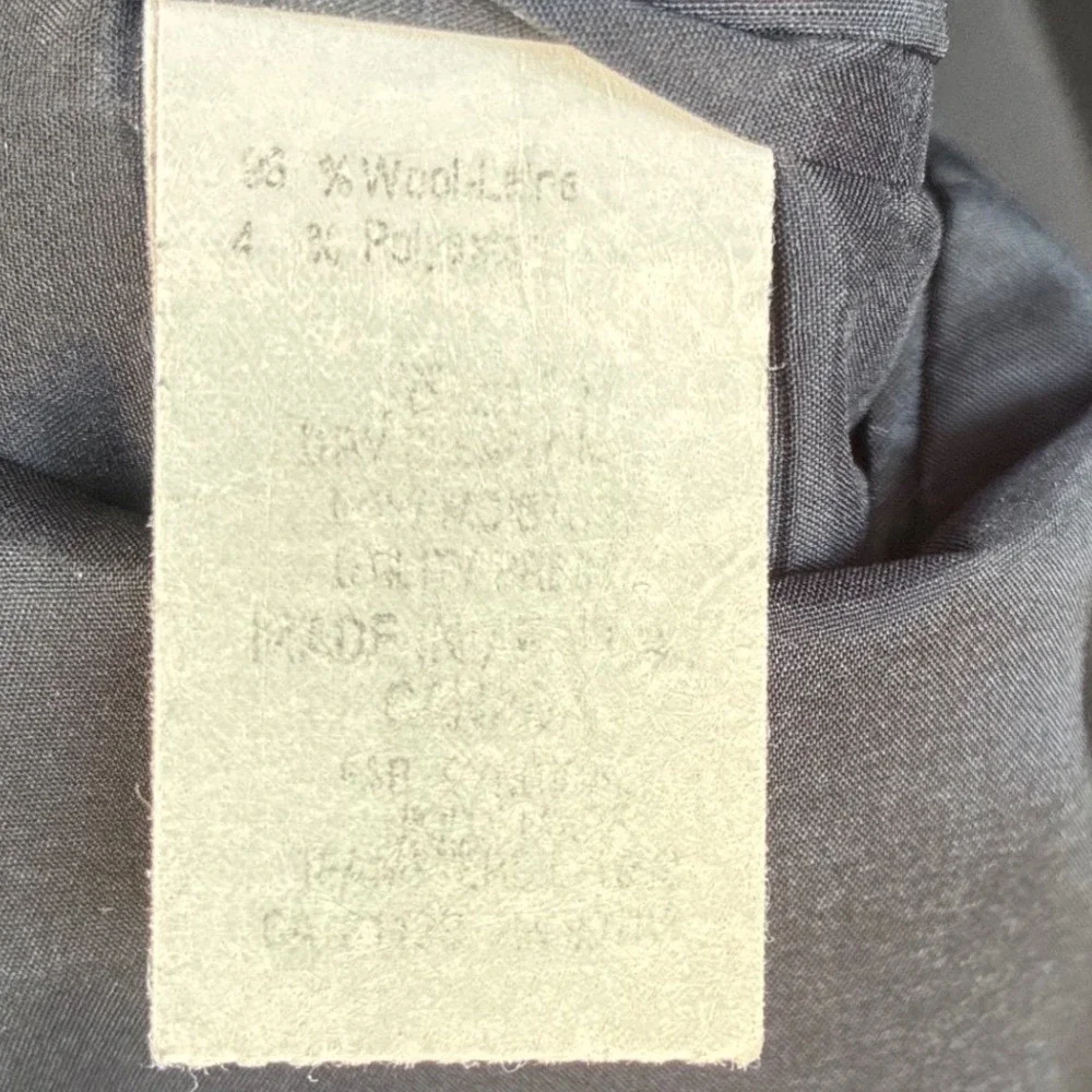 Lauren Ralph‎ Lauren Men's Black Blazer Sport Coat Gold Buttons Size 44L